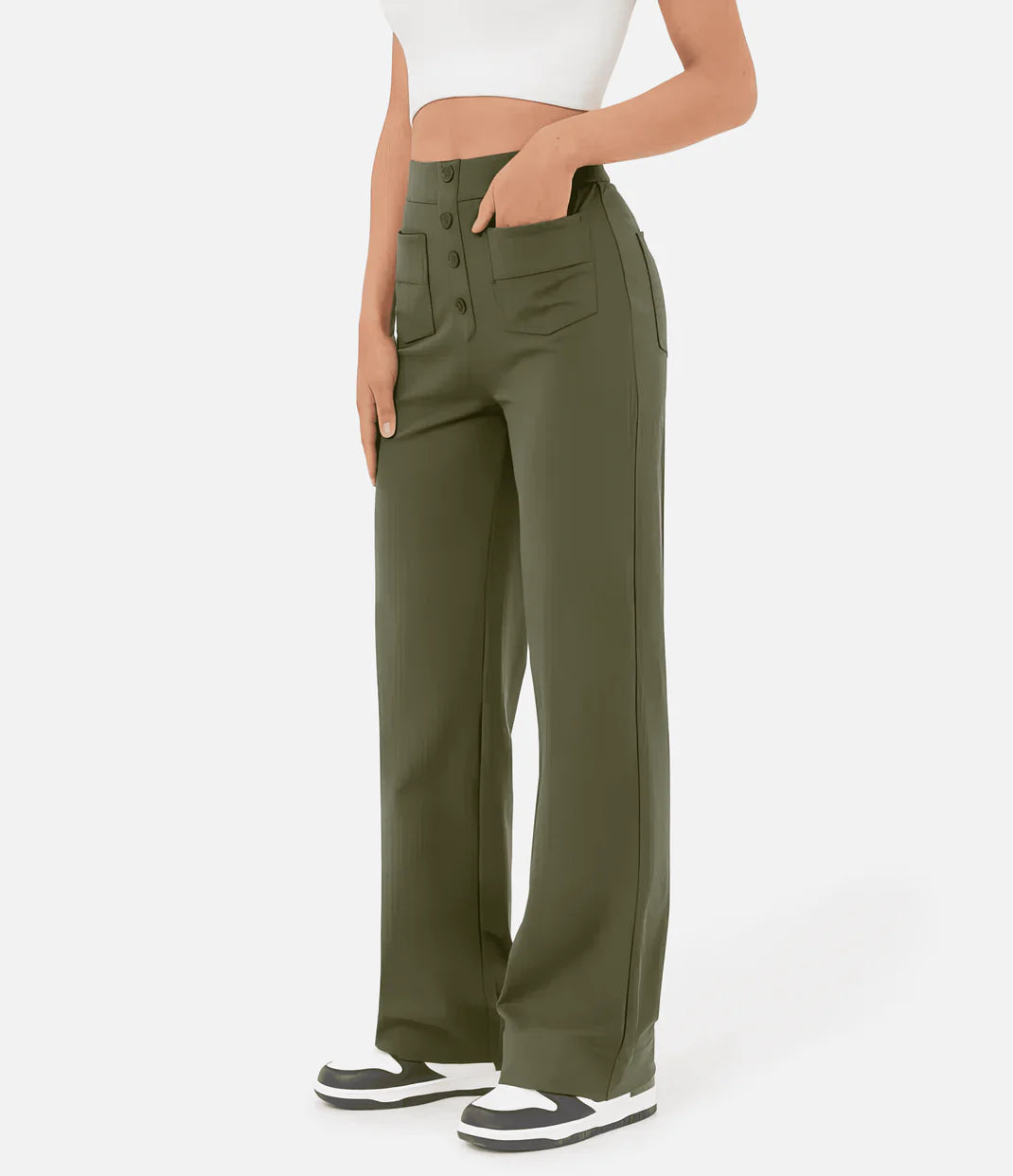Villsa™ | Freizeithose mit hoher Taille