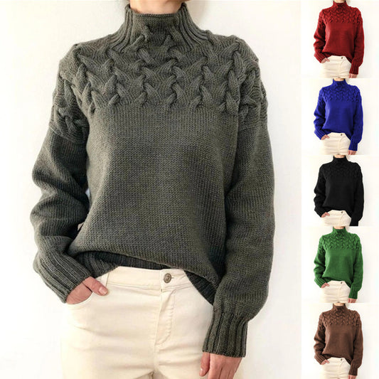 Eveline Pullover™ | Pullover mit hohem Kragen