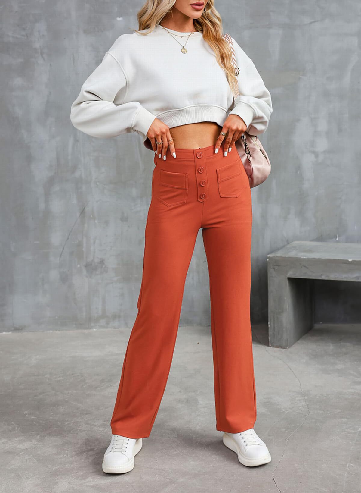 Villsa™ | Freizeithose mit hoher Taille