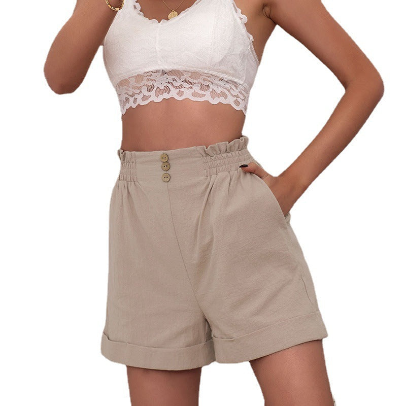 Tendy™ | Kurze Sommerhosen aus Baumwolle und Leinen