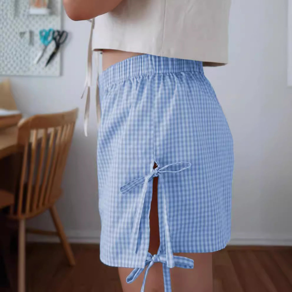 Wolkige Schleifenshorts
